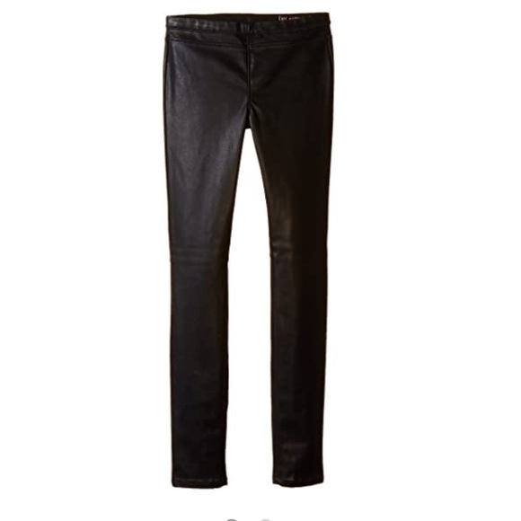 Blank NYC black Skinny faux leather girls pants size 14 - Picture 10 of 12